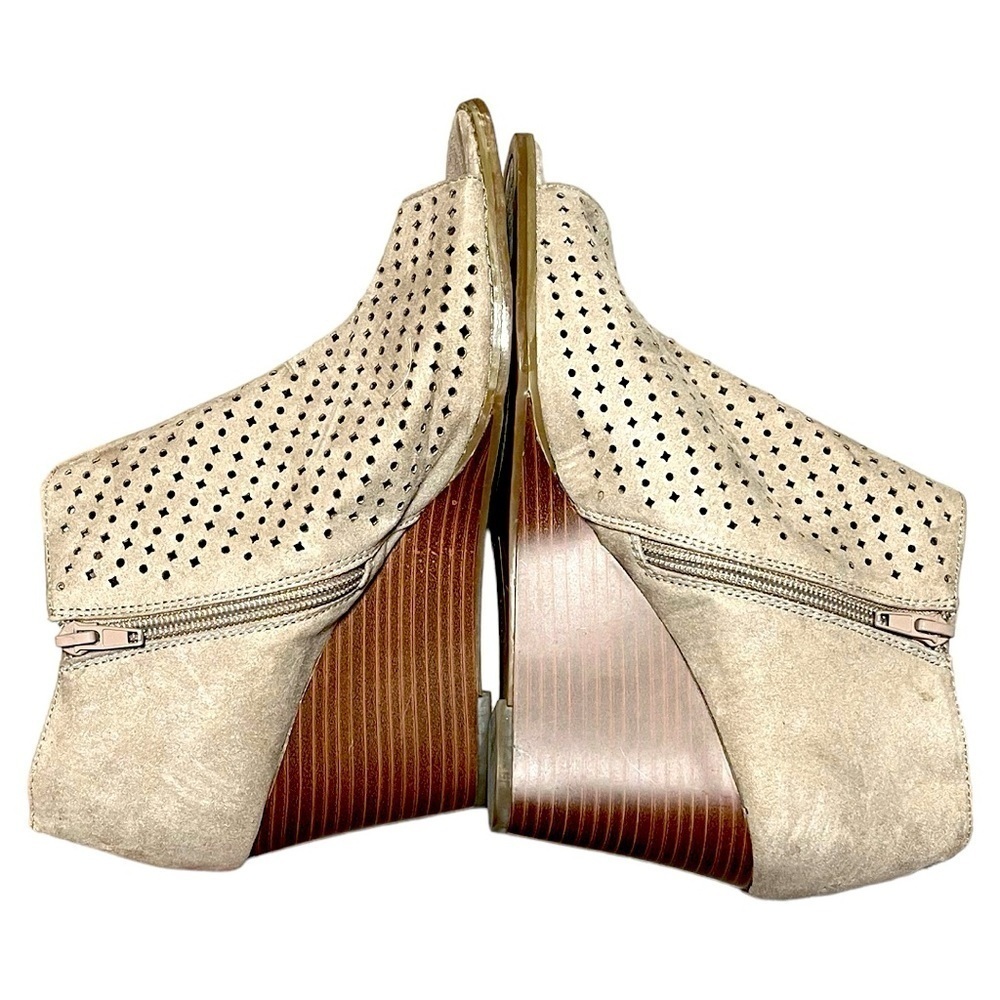 Anne Klein Akreesey Ankle Suede Wedge Shootie - Picture 2 of 12